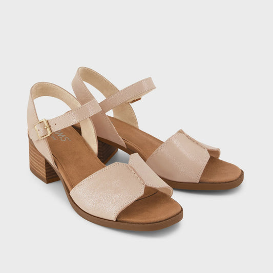 Champagne Shimmer Eloise Sandal