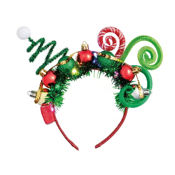 Light Up Festive Christmas Headbands