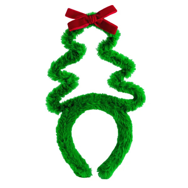 Fuzzy Christmas Headbands