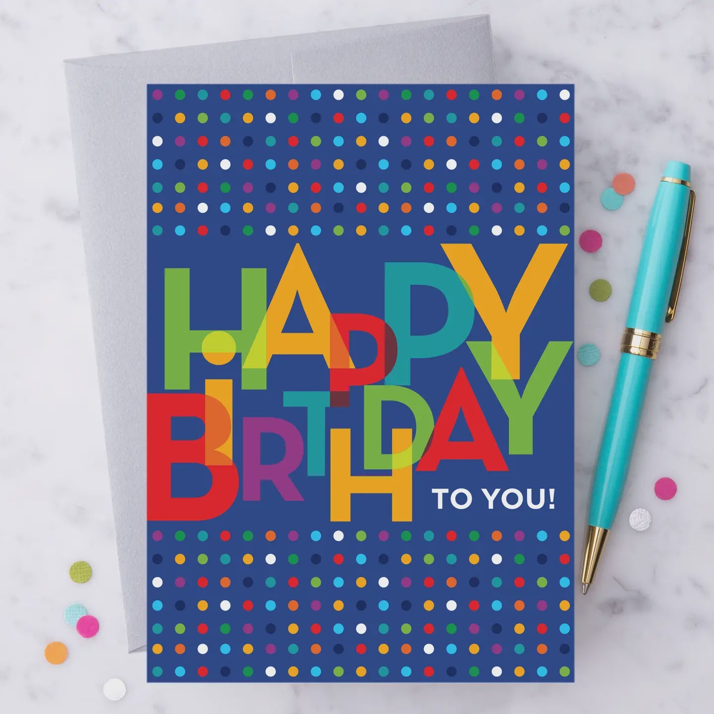 Happy Birthday Celebration Greeting Card