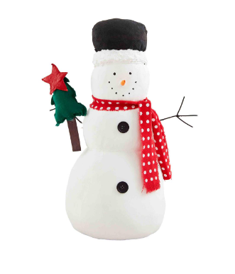 Canvas Snowman Sitters