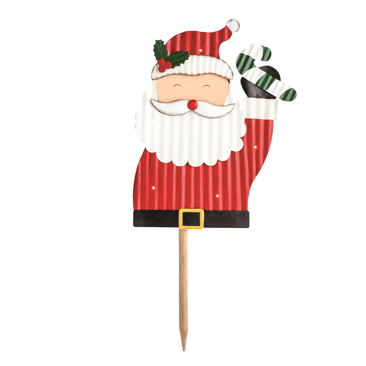 Santa Light-Up Yard Stake