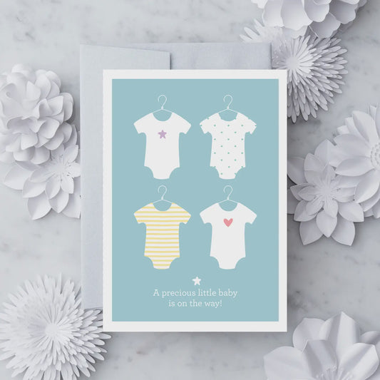 Precious Baby on the Way Greeting Card