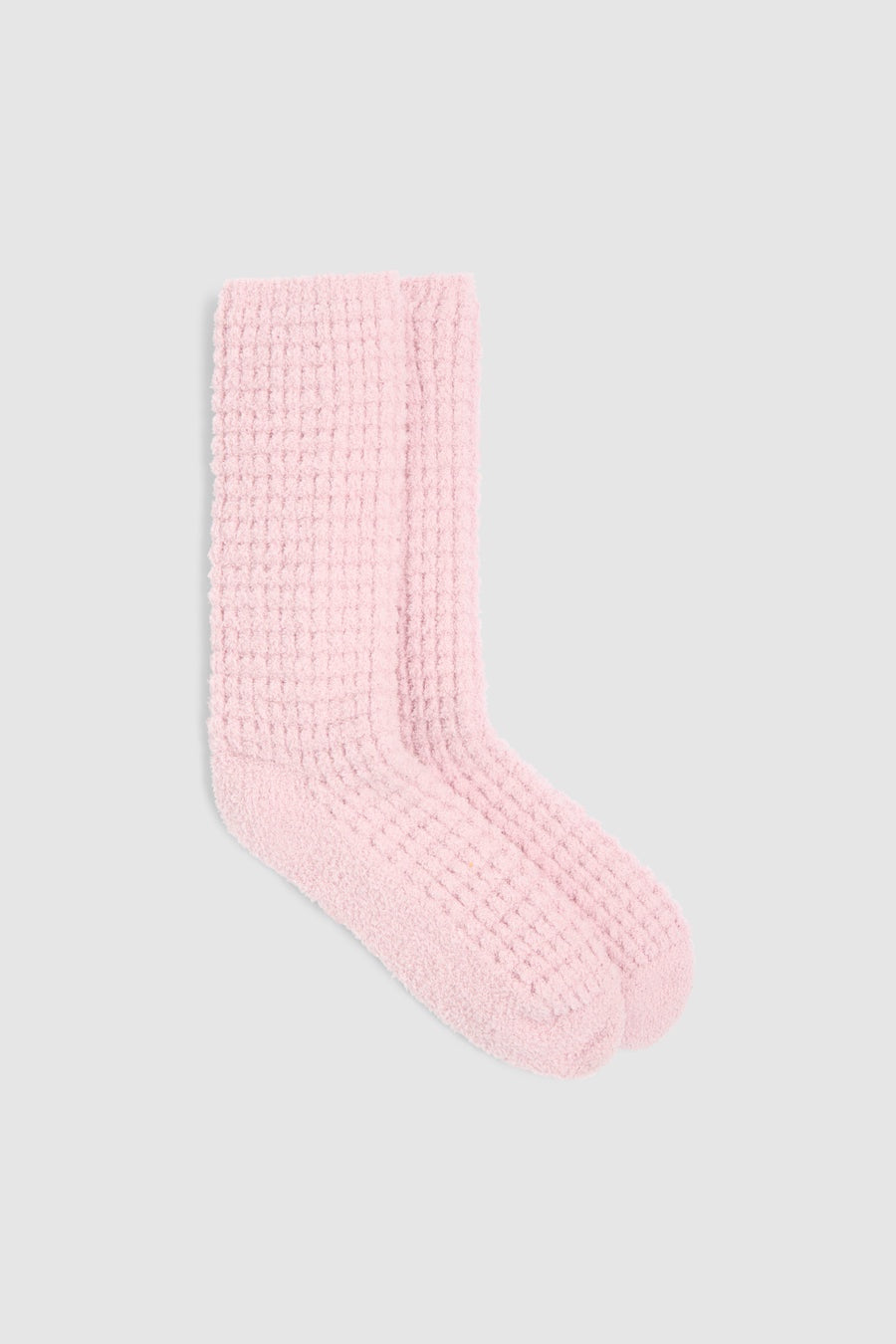 Cozy Chic Waffle Socks Petal