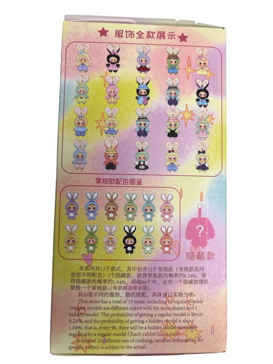 Baby Three Macaron Cute Bunny Plush Blind Box