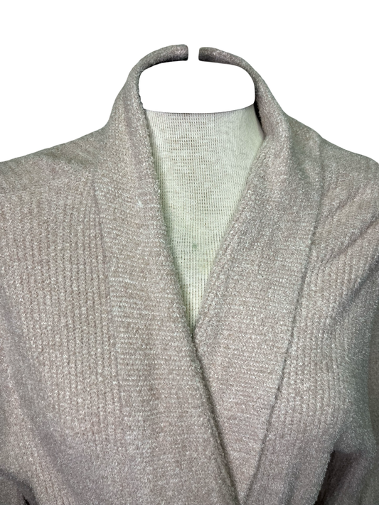 Cozy Chic Lite Ribbed Robe- Faded Rose Pearl