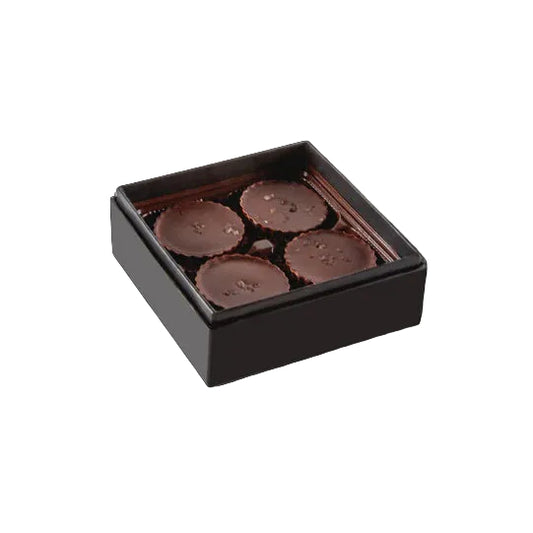 Bourbon Smoked Sea Salt Caramels