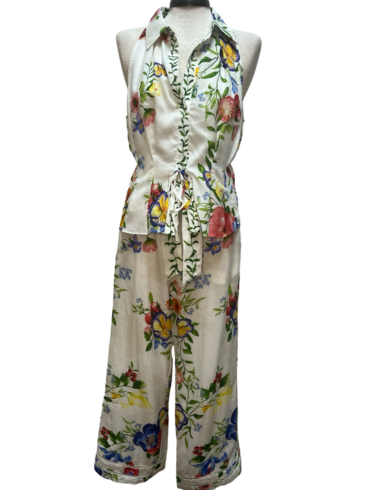 Floral Printed Pants
