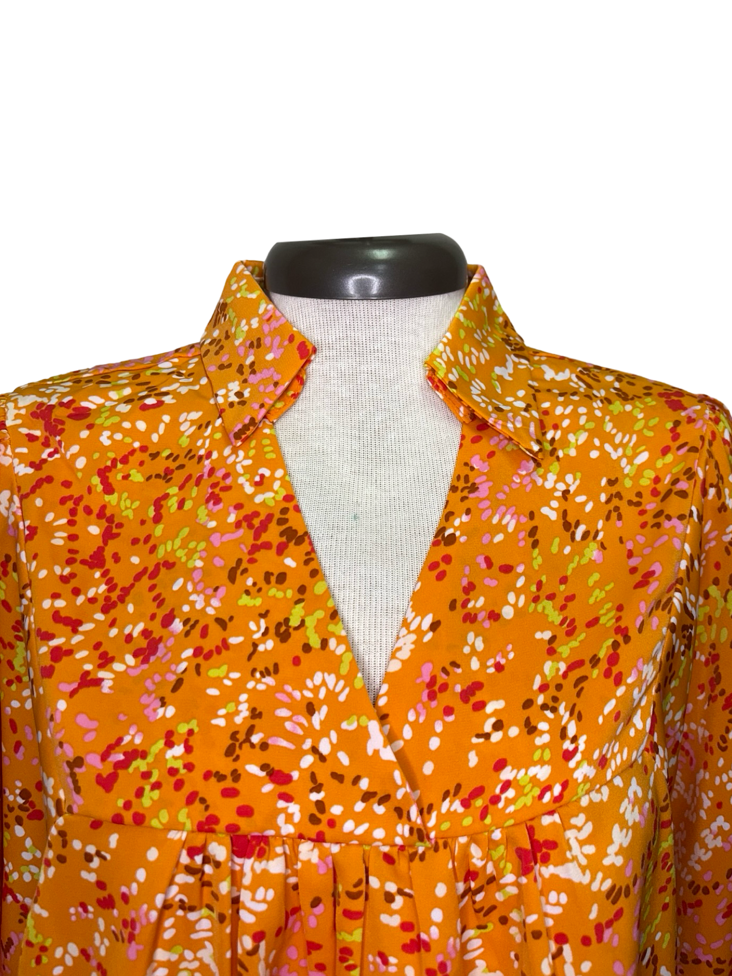 Orange You Pretty Babydoll Blouse