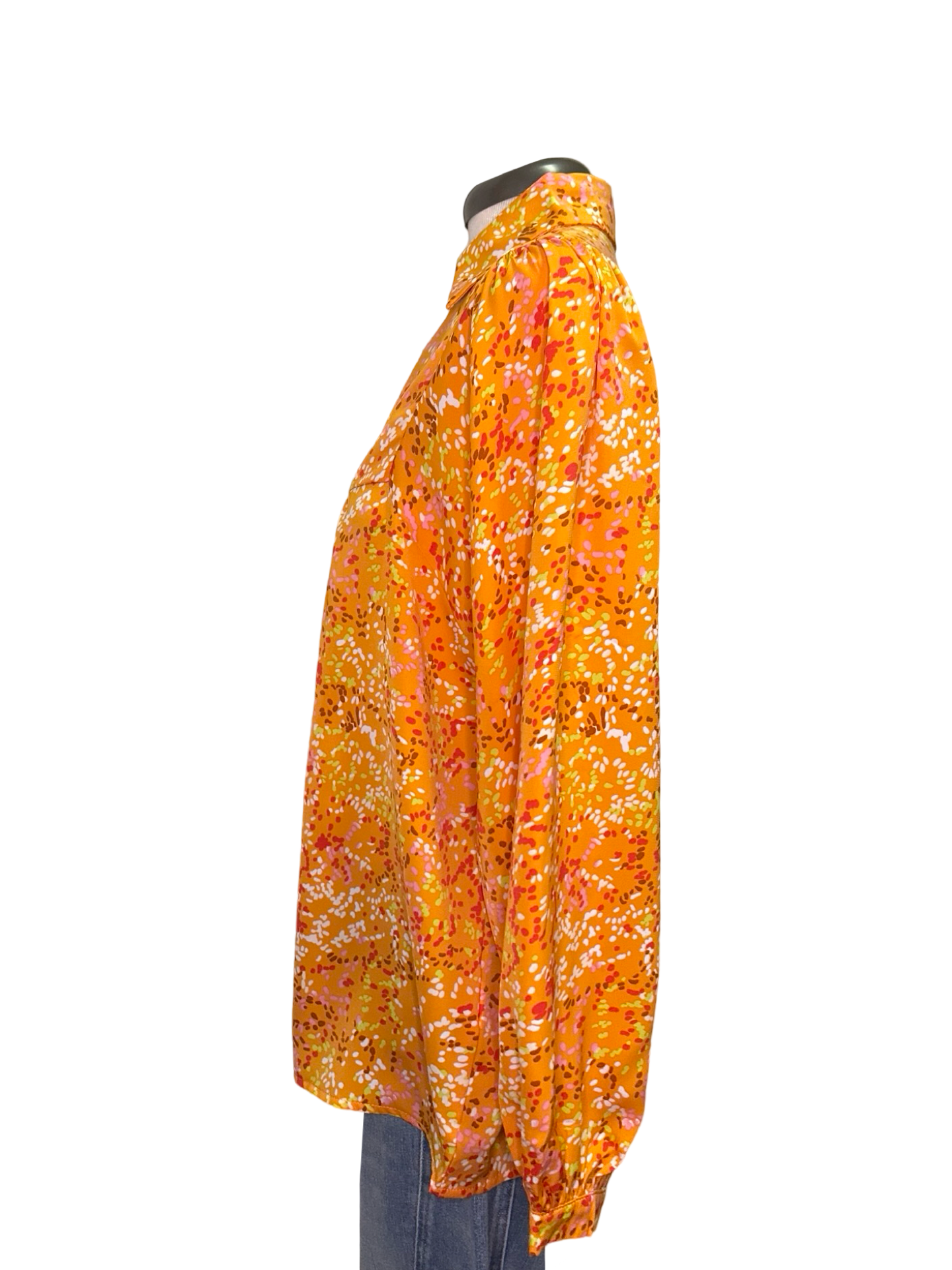 Orange You Pretty Babydoll Blouse