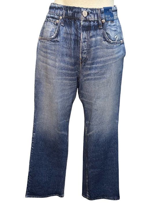 Zenim Straight Pants Regular Classic Denim