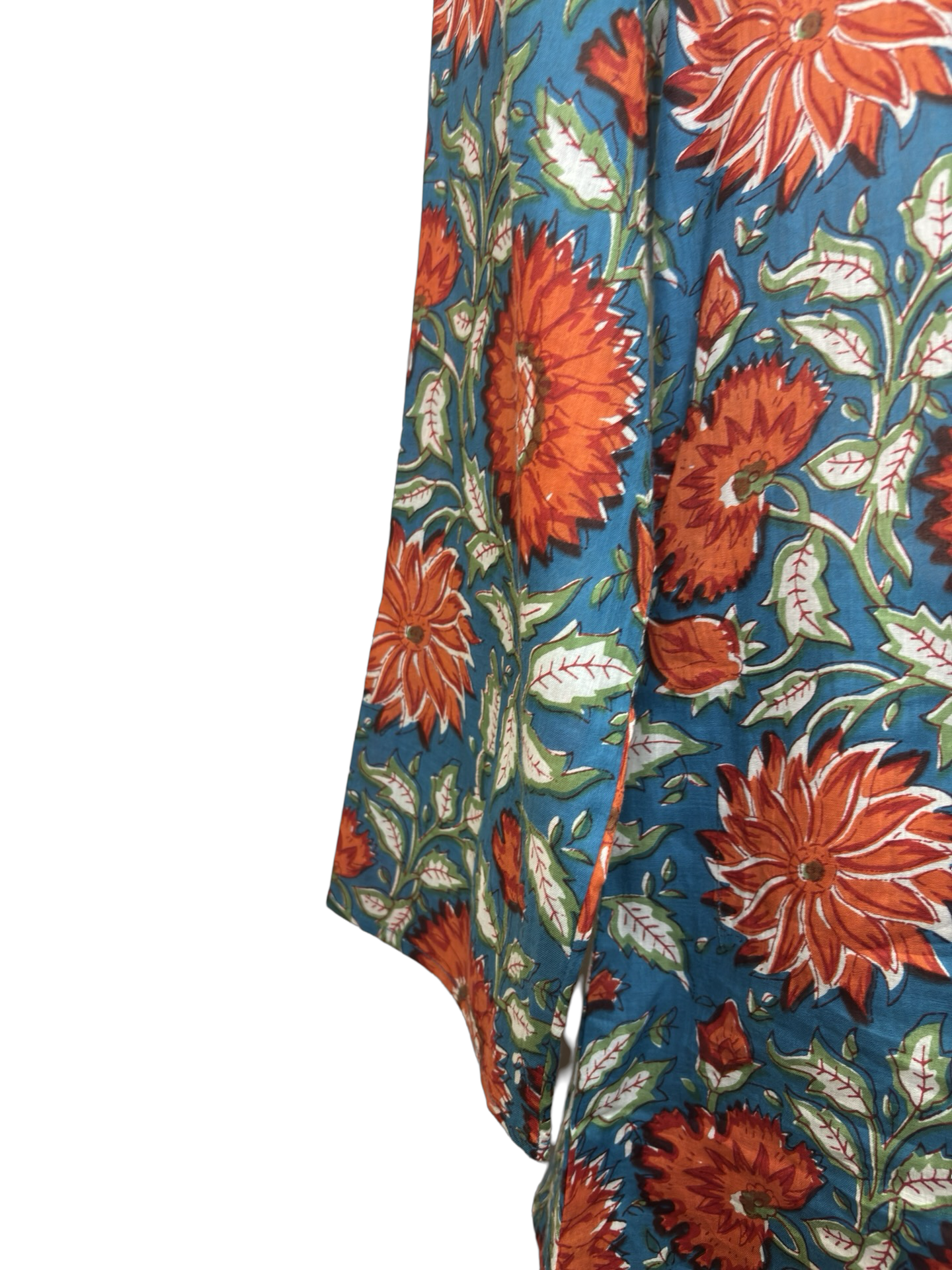 Renee Henley Top Teal Rose