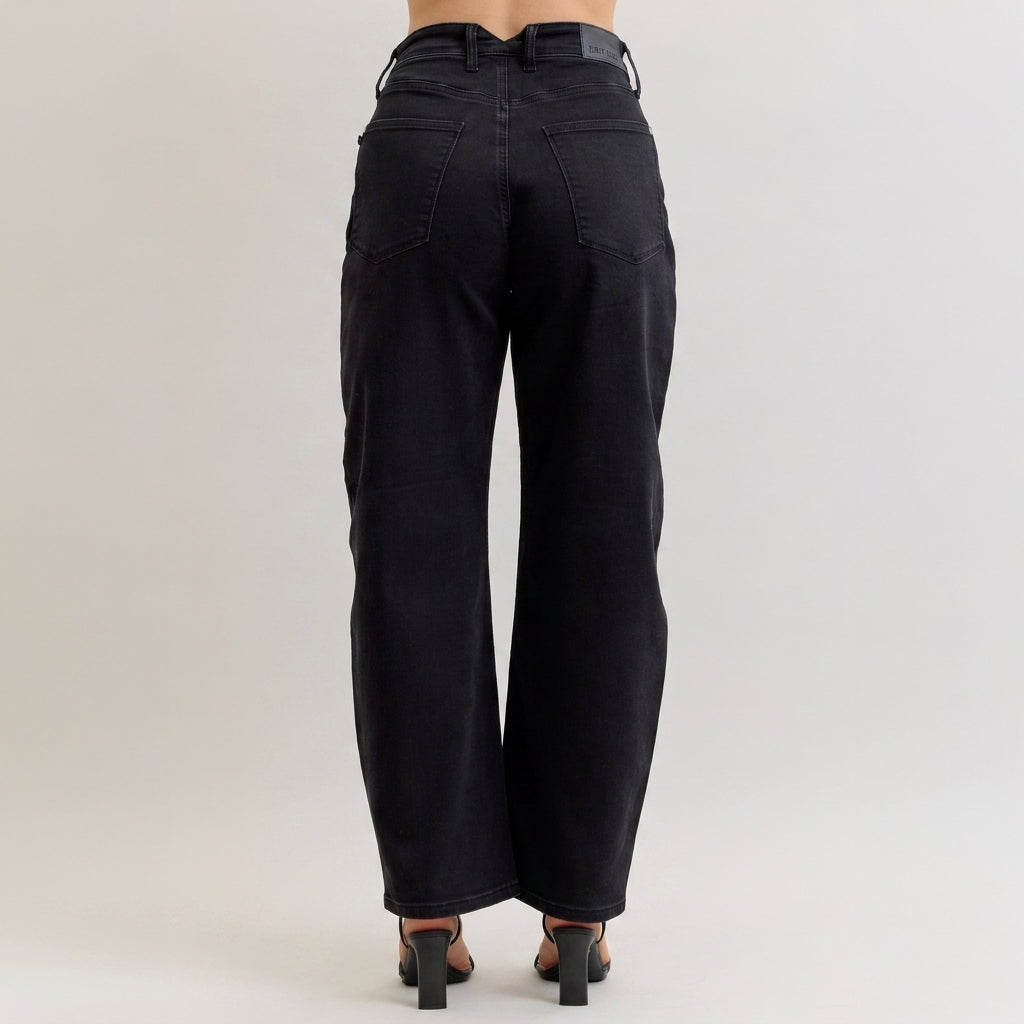 Judy Blue HW Marlow Trouser Arc Rigid Magic Black Jean