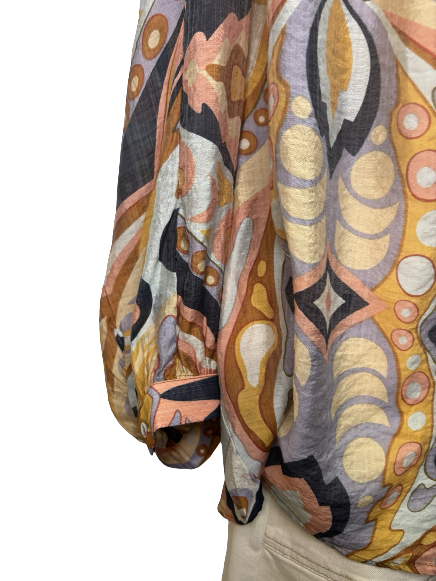 Fall Print Blouse
