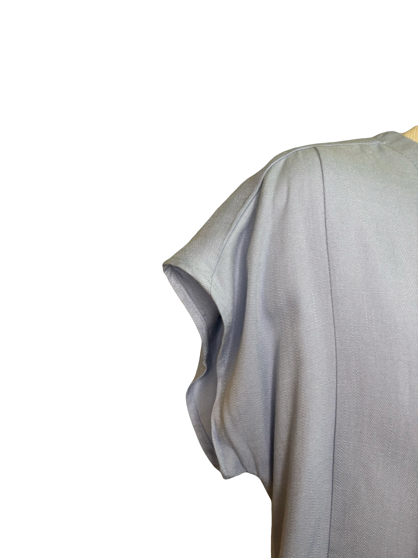 Short Sleeve Smocked Top Lt Blue
