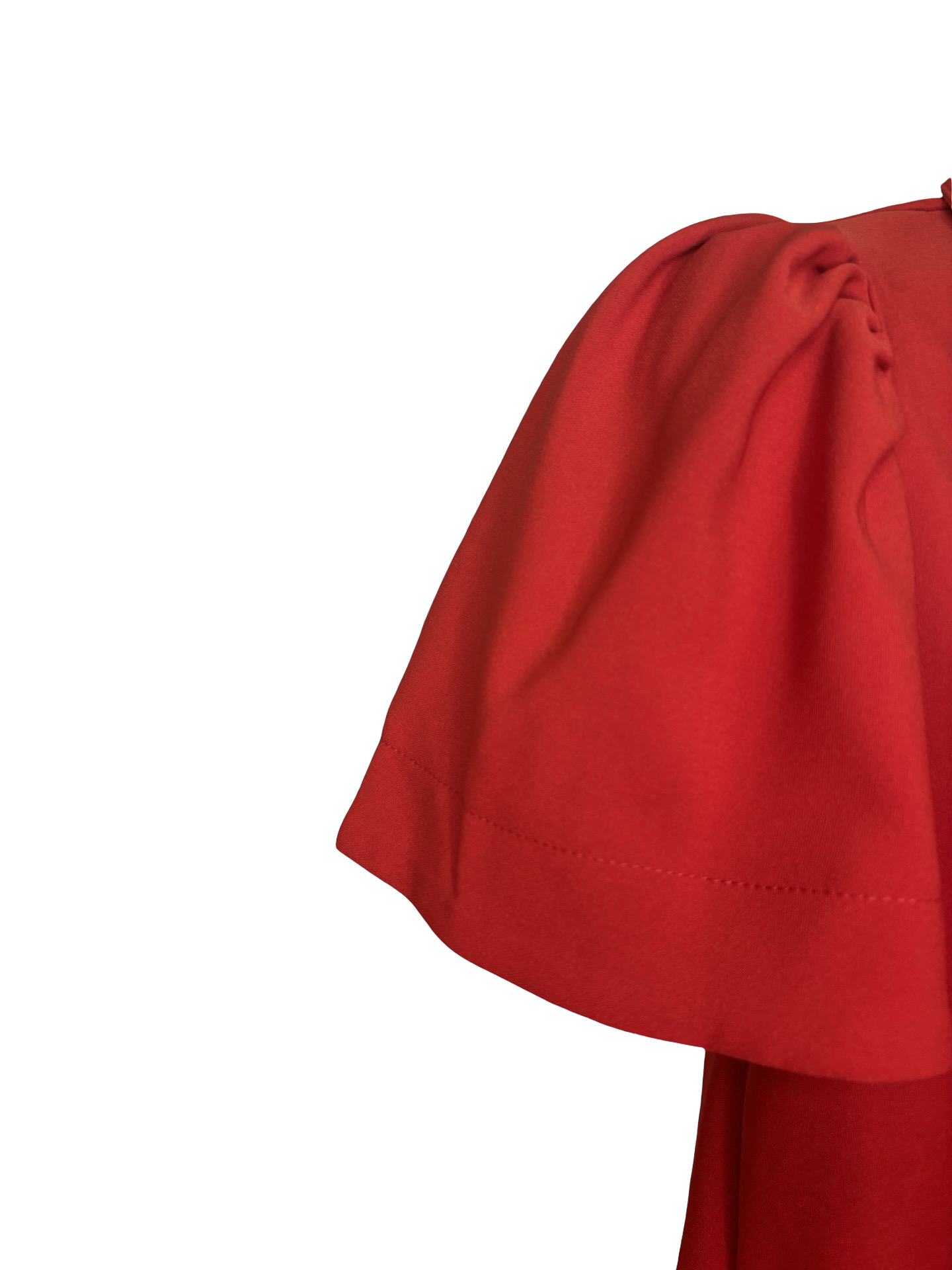 Button Down Mini Dress Red