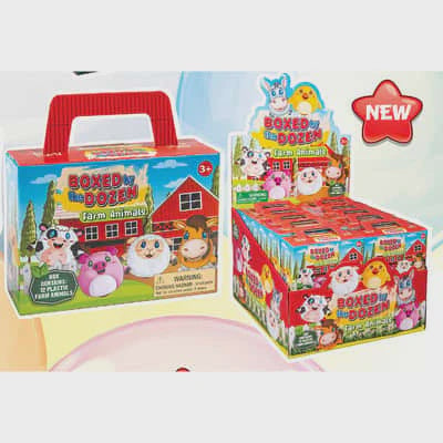 Farm Animals Boxed by the Dozen