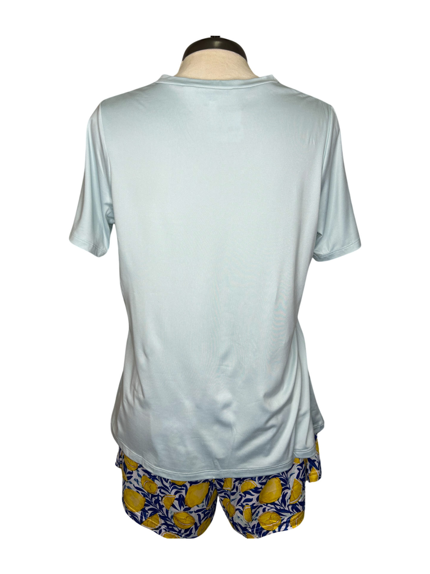 Highlands V-Neck Pocket Tee Sky