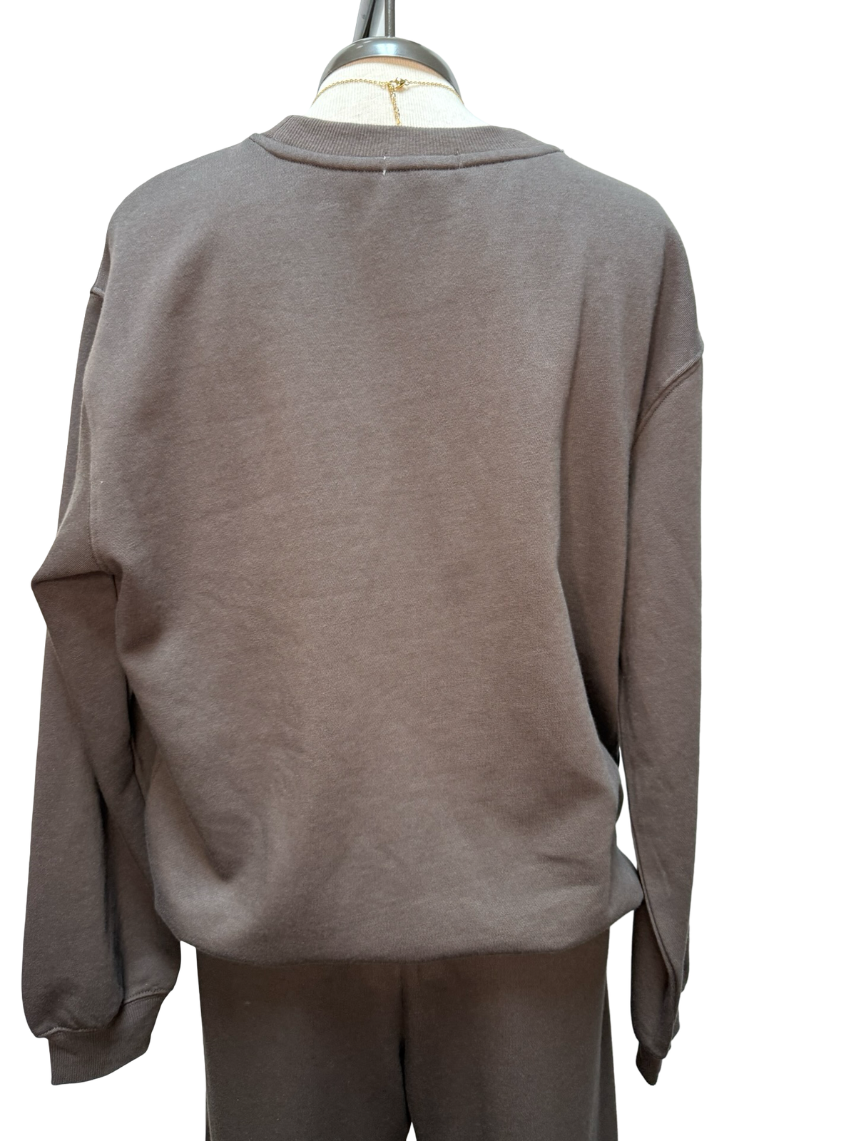 Classic Boyfriend Sweatshirt Cocoa Bean