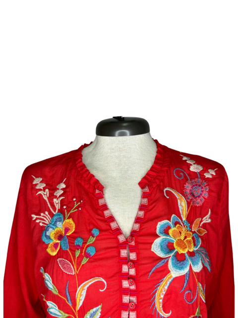 Joele Ruffle Field Blouse