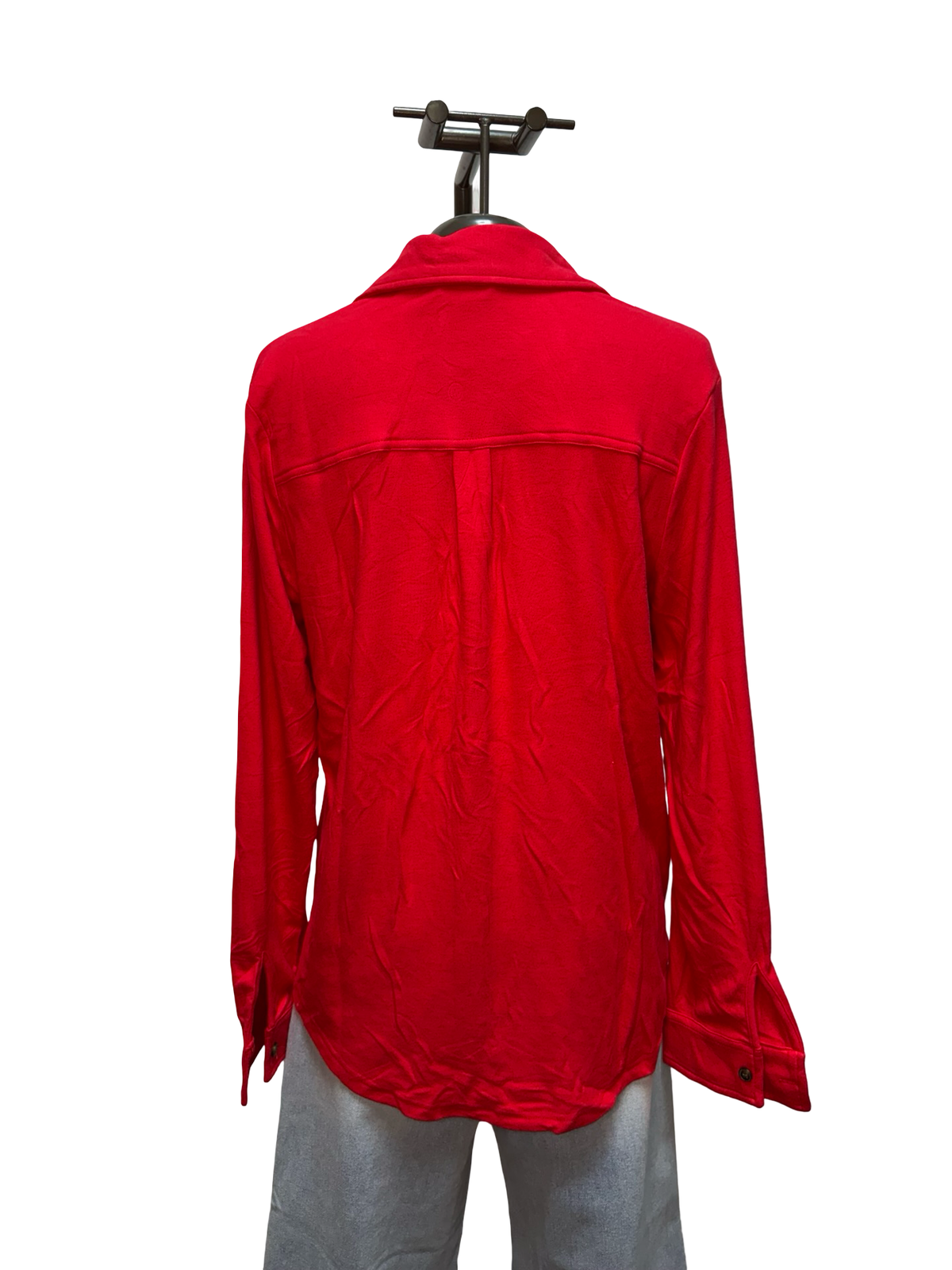 Super Soft Button Up Red