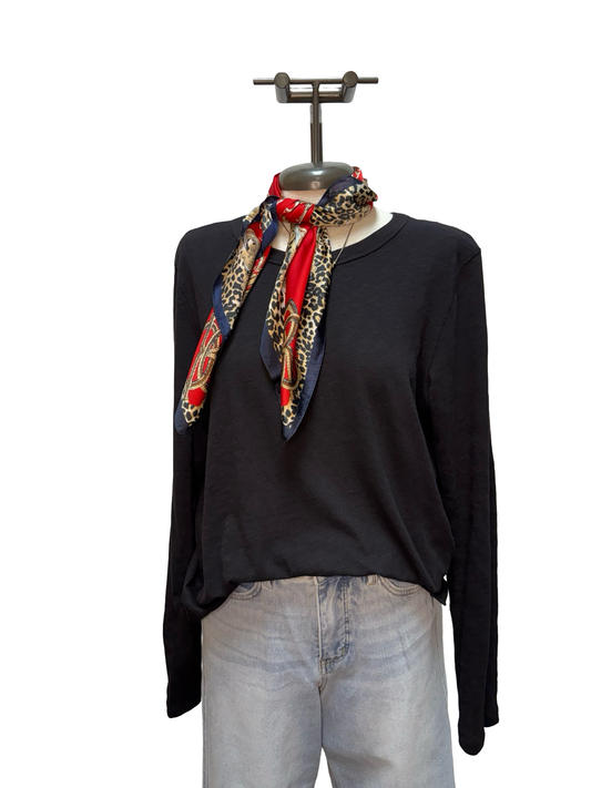 Junie Long Sleeve Tee Black