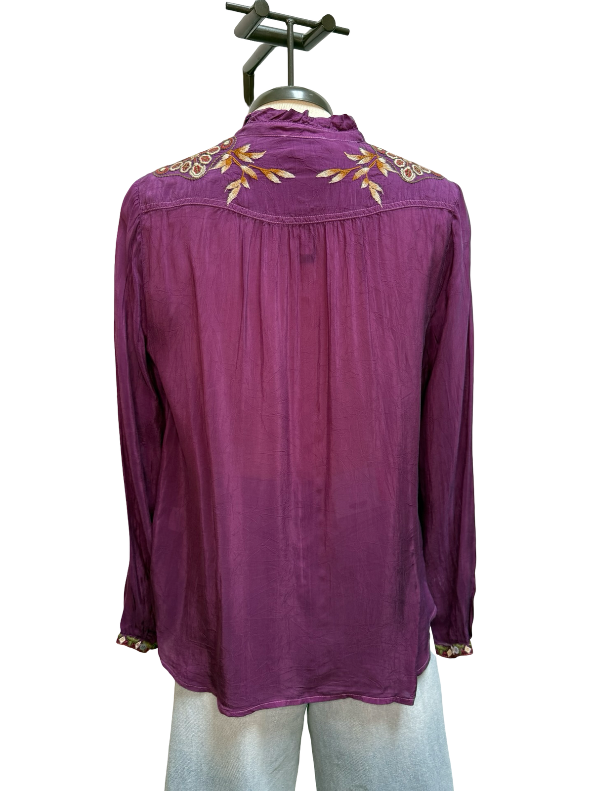 Amyle Shirt Shari Dark Purple