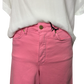 Judy Blue Pink Tummy Control Crop Jean