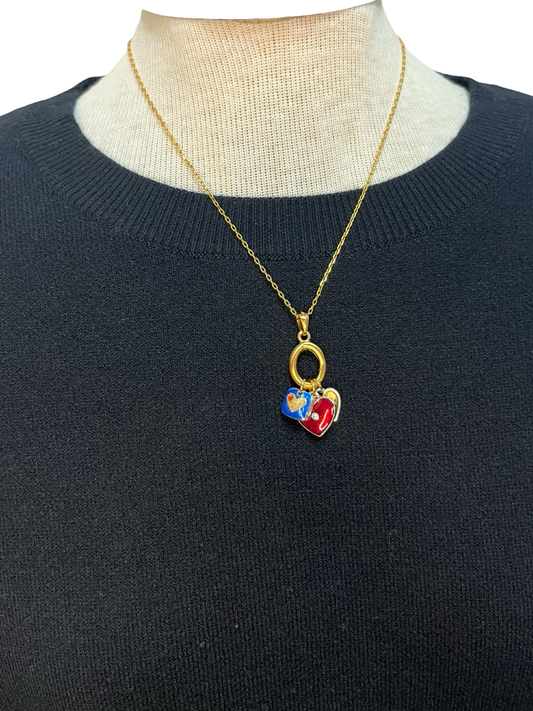 Midi Front Pleat Detail Tank Dress with Sweater