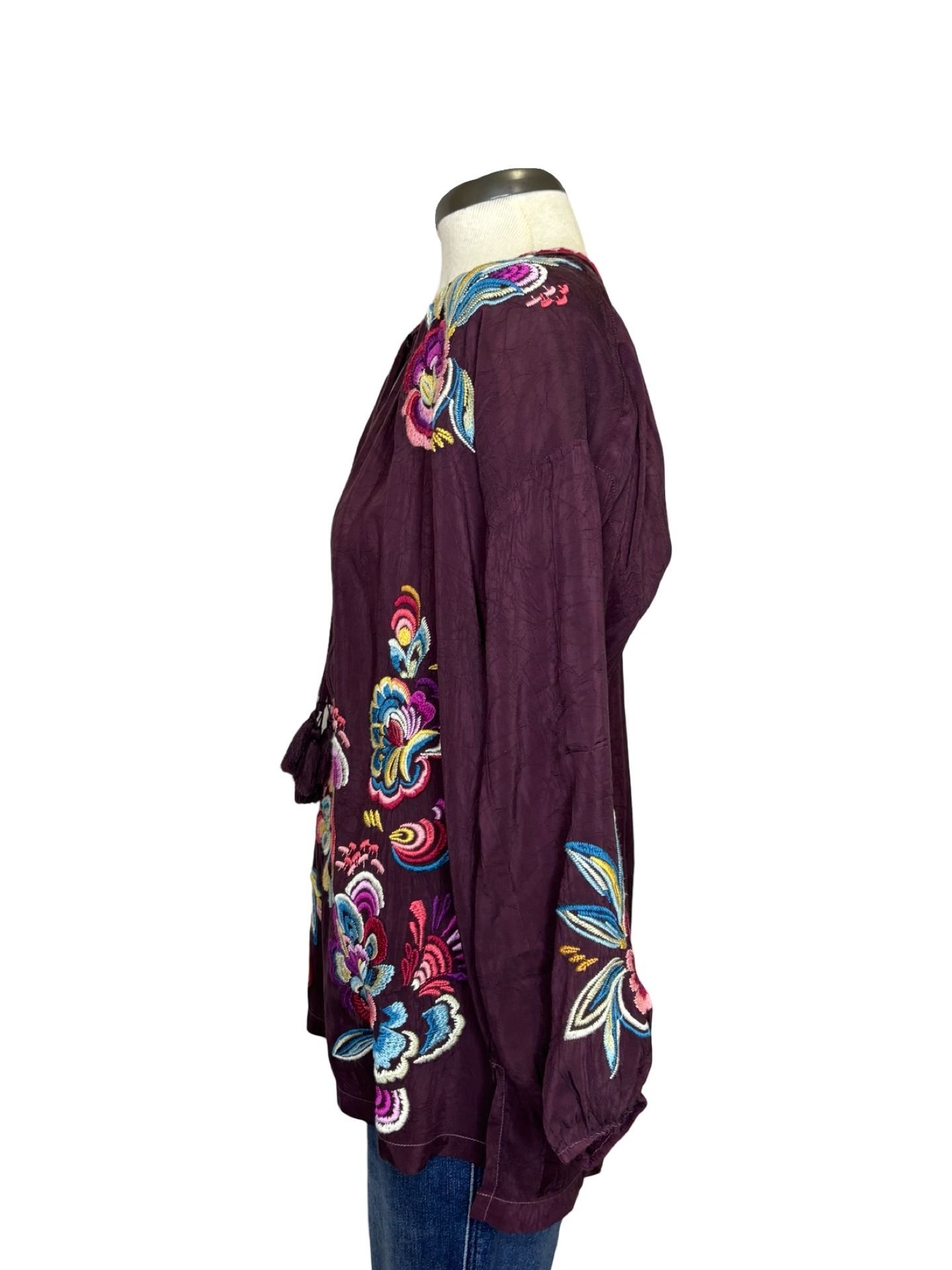 Nemma Embroidered Blouse Fig