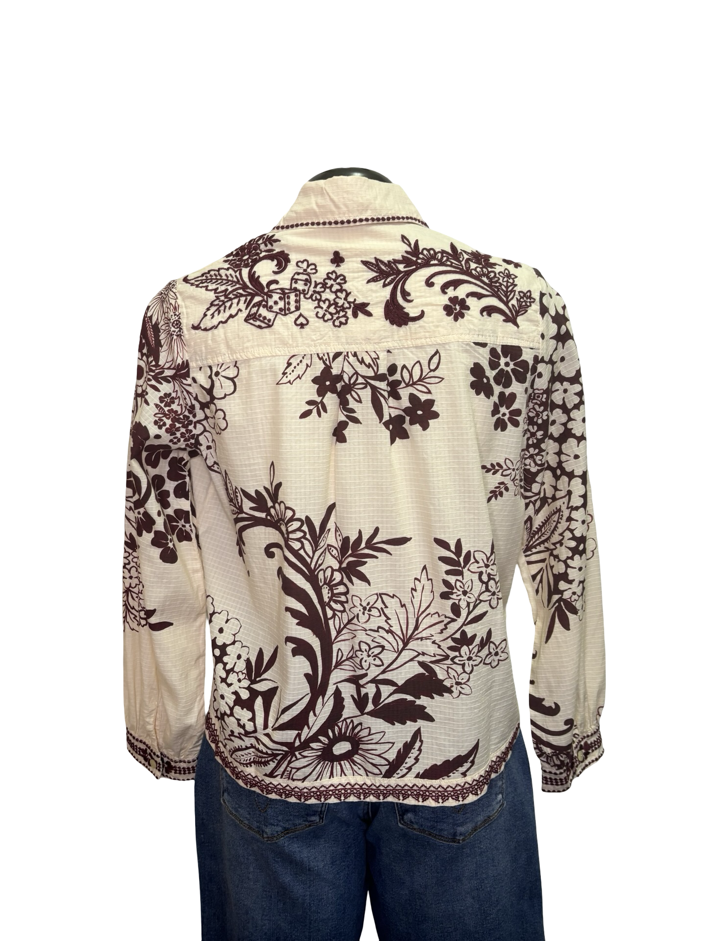 Open Neck Shirt Aquijio