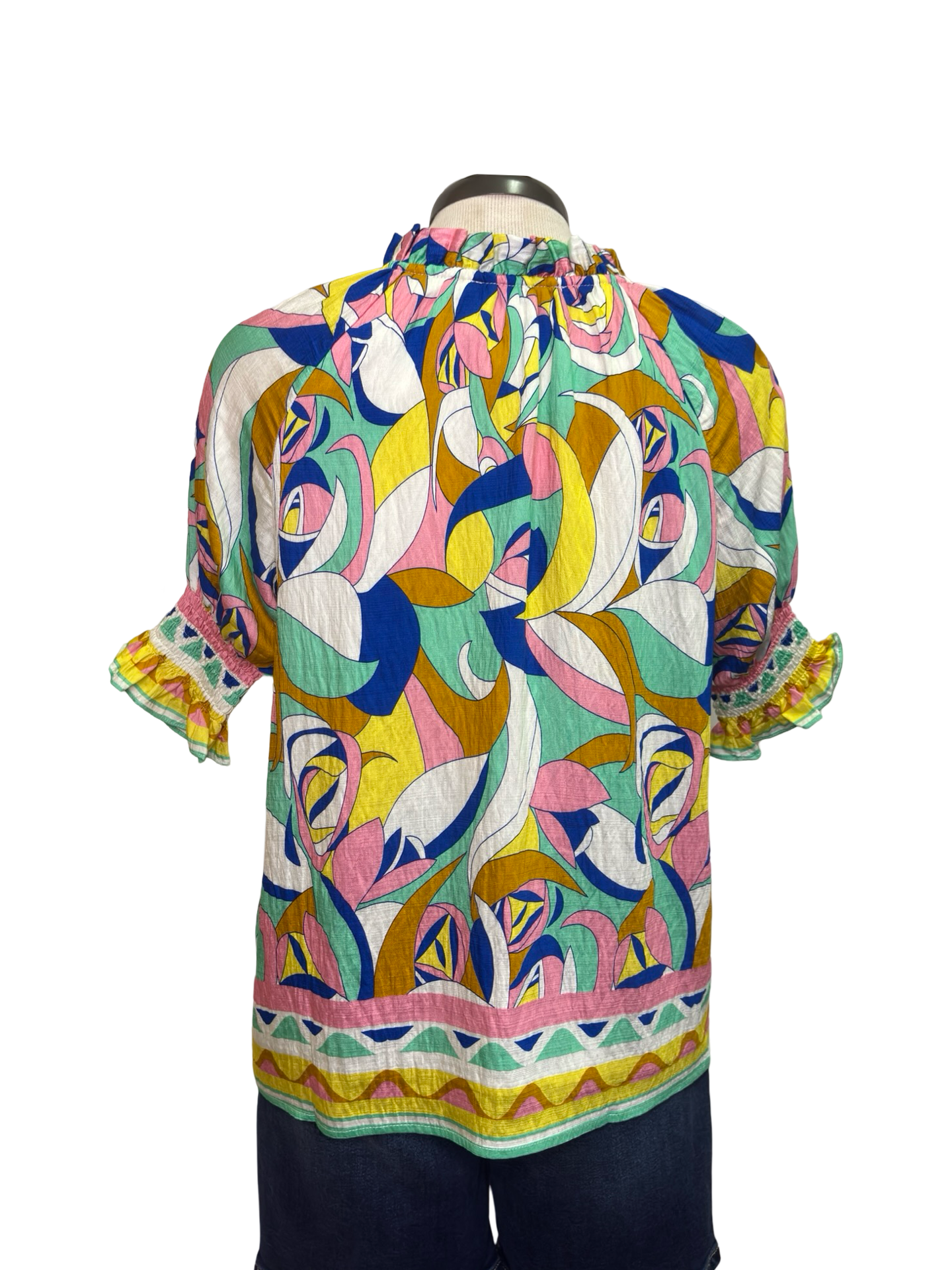 Neapolitan Border Peasant Top