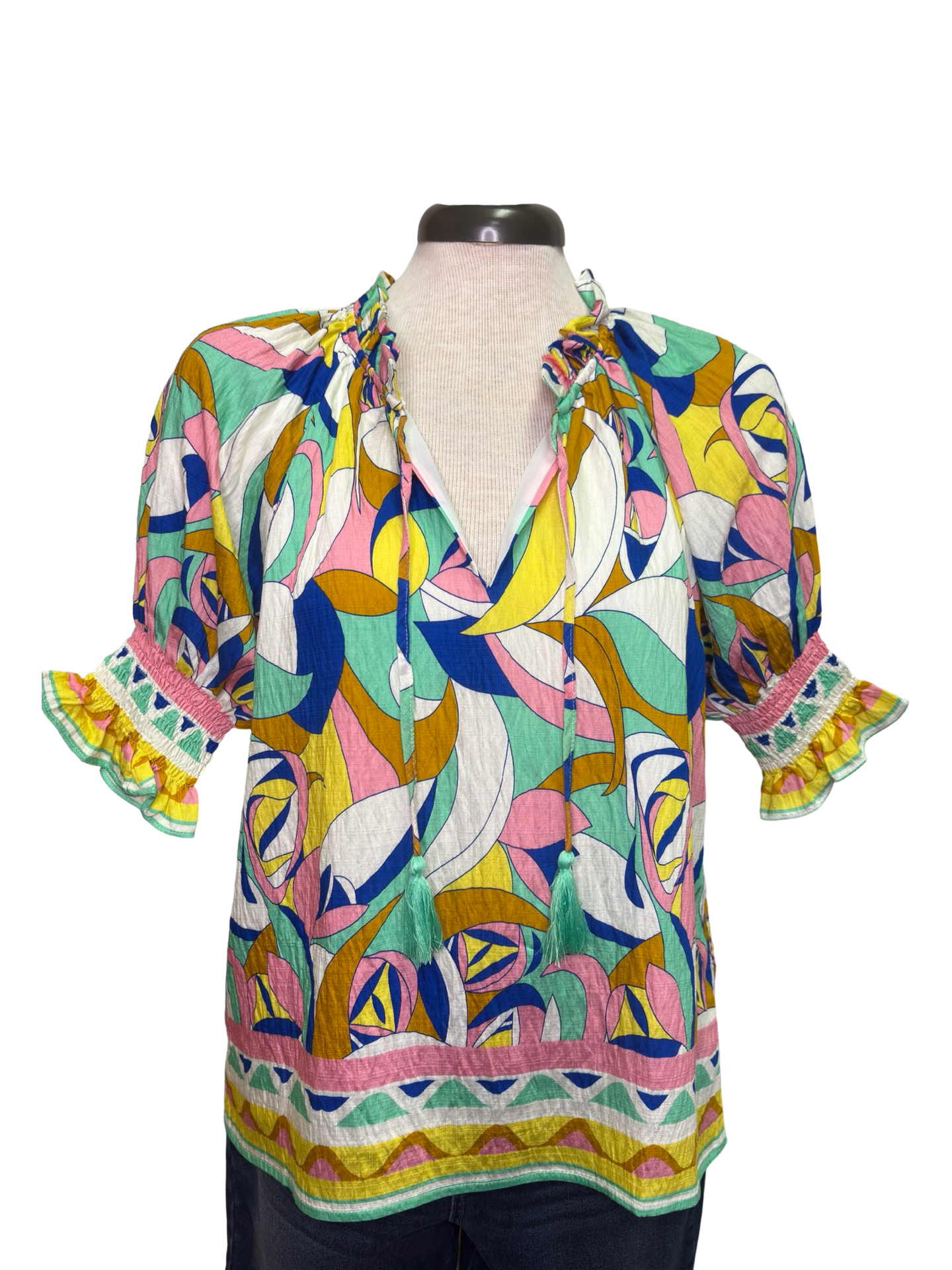 Neapolitan Border Peasant Top