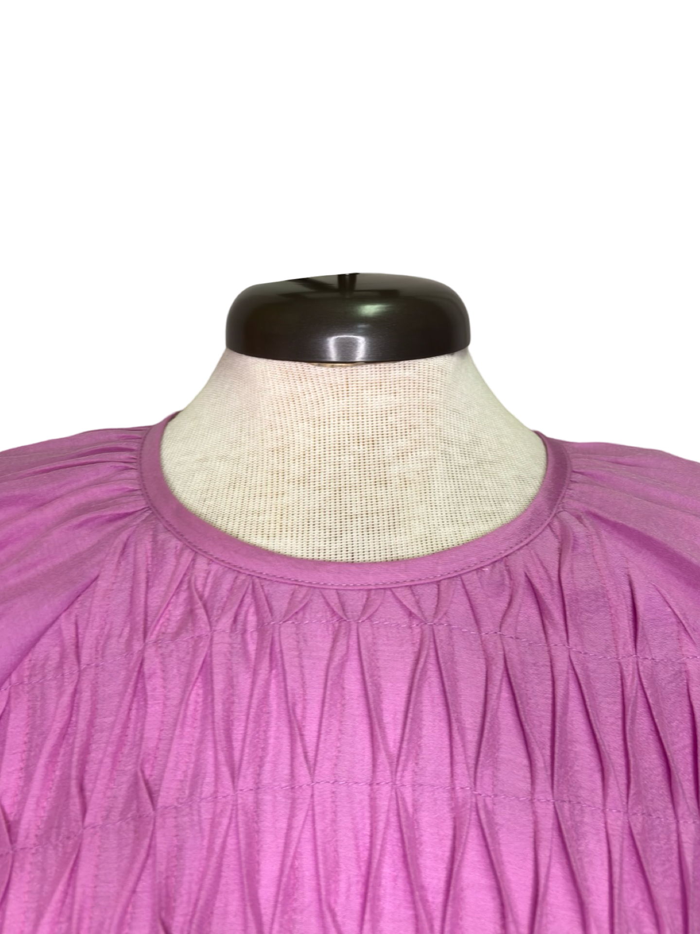 Pink Front Tuck Top