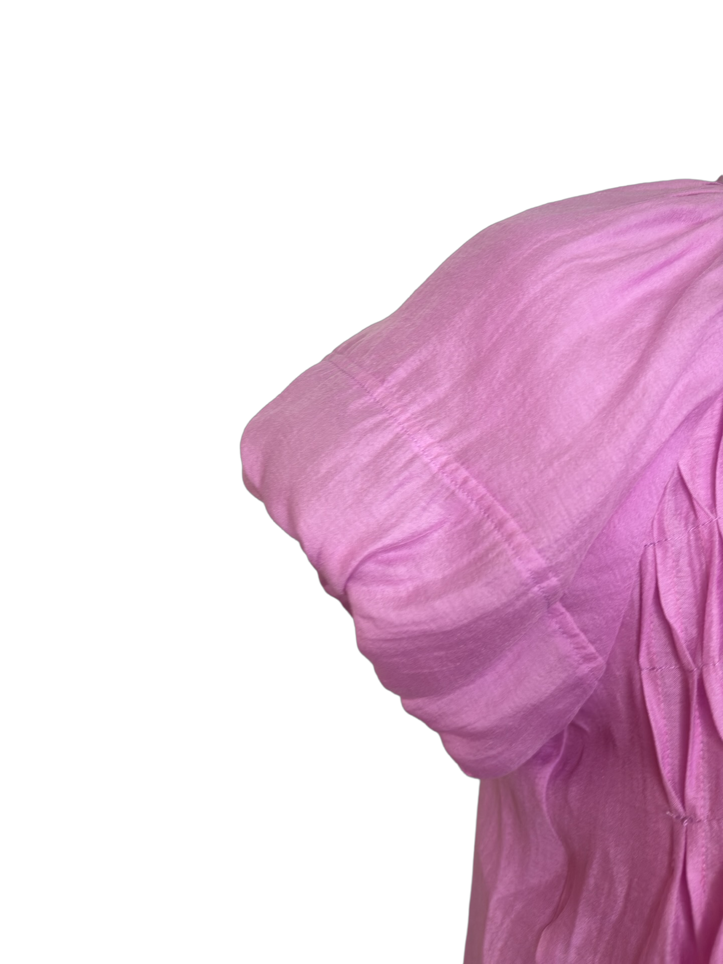Pink Front Tuck Top