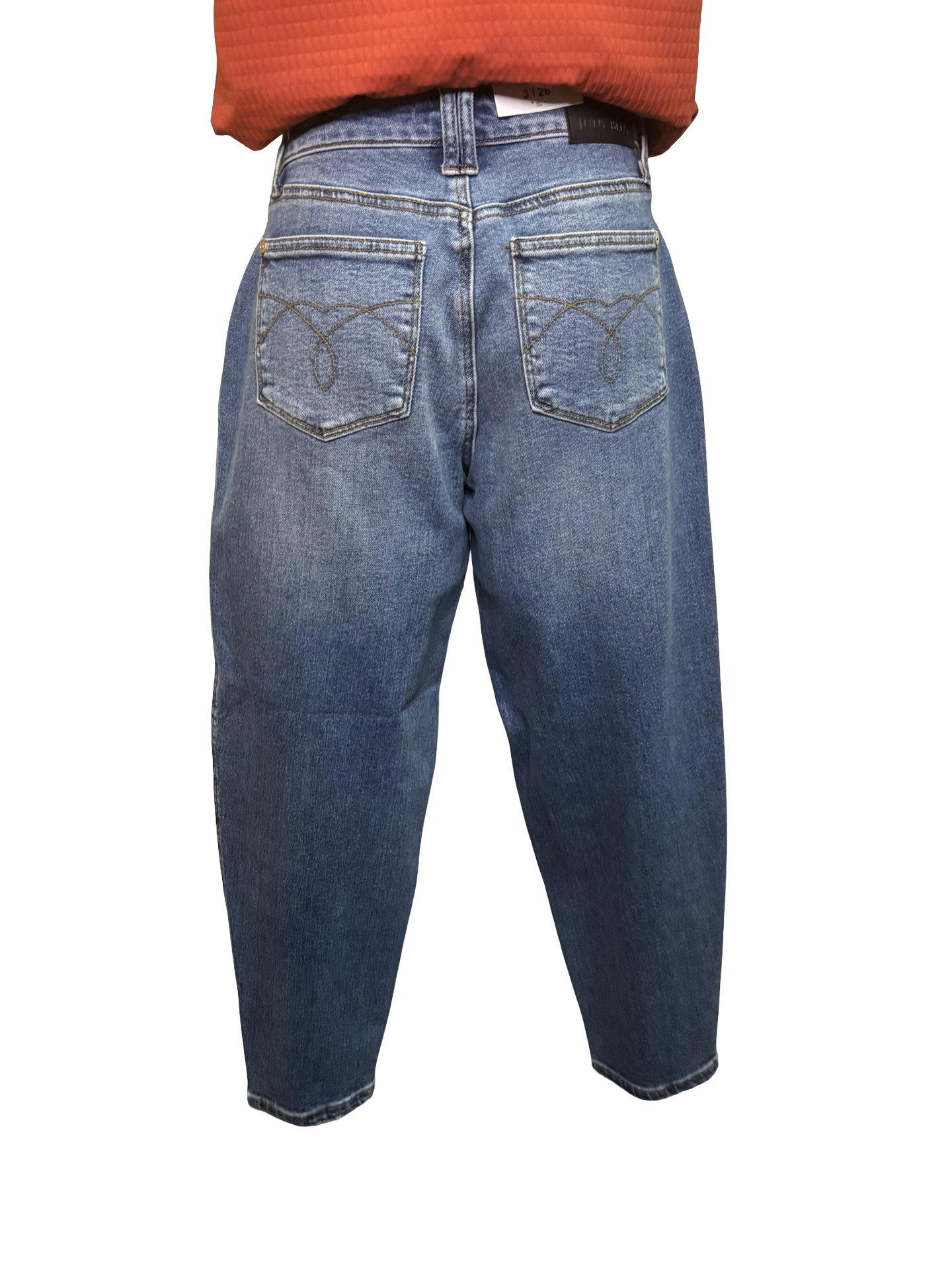 Judy Blue HW Soft Barrel Stitch Thru Pocket Jeans