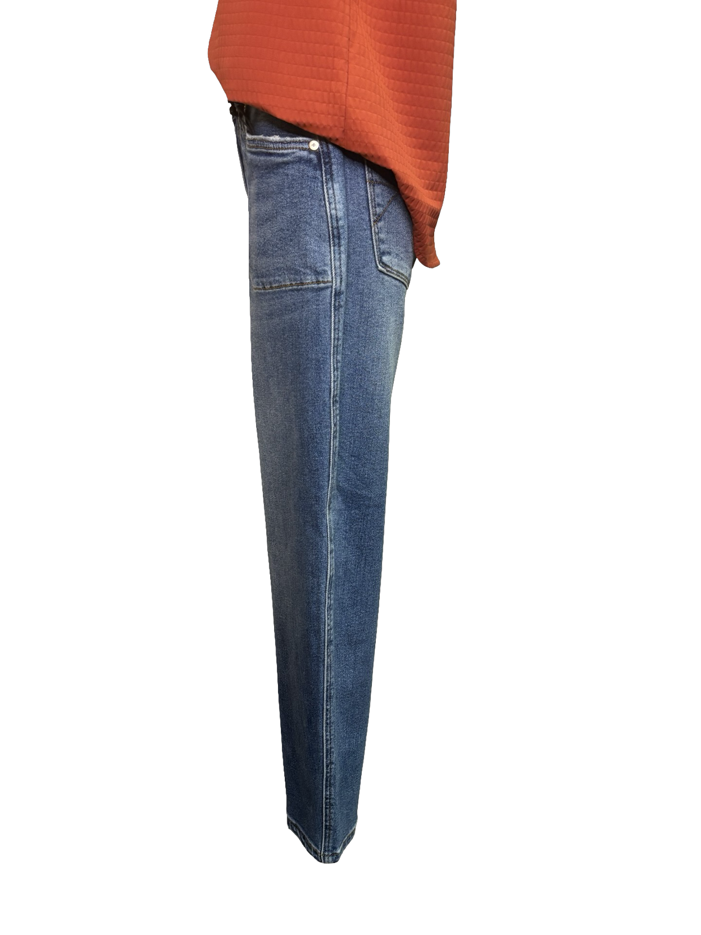 Judy Blue HW Soft Barrel Stitch Thru Pocket Jeans