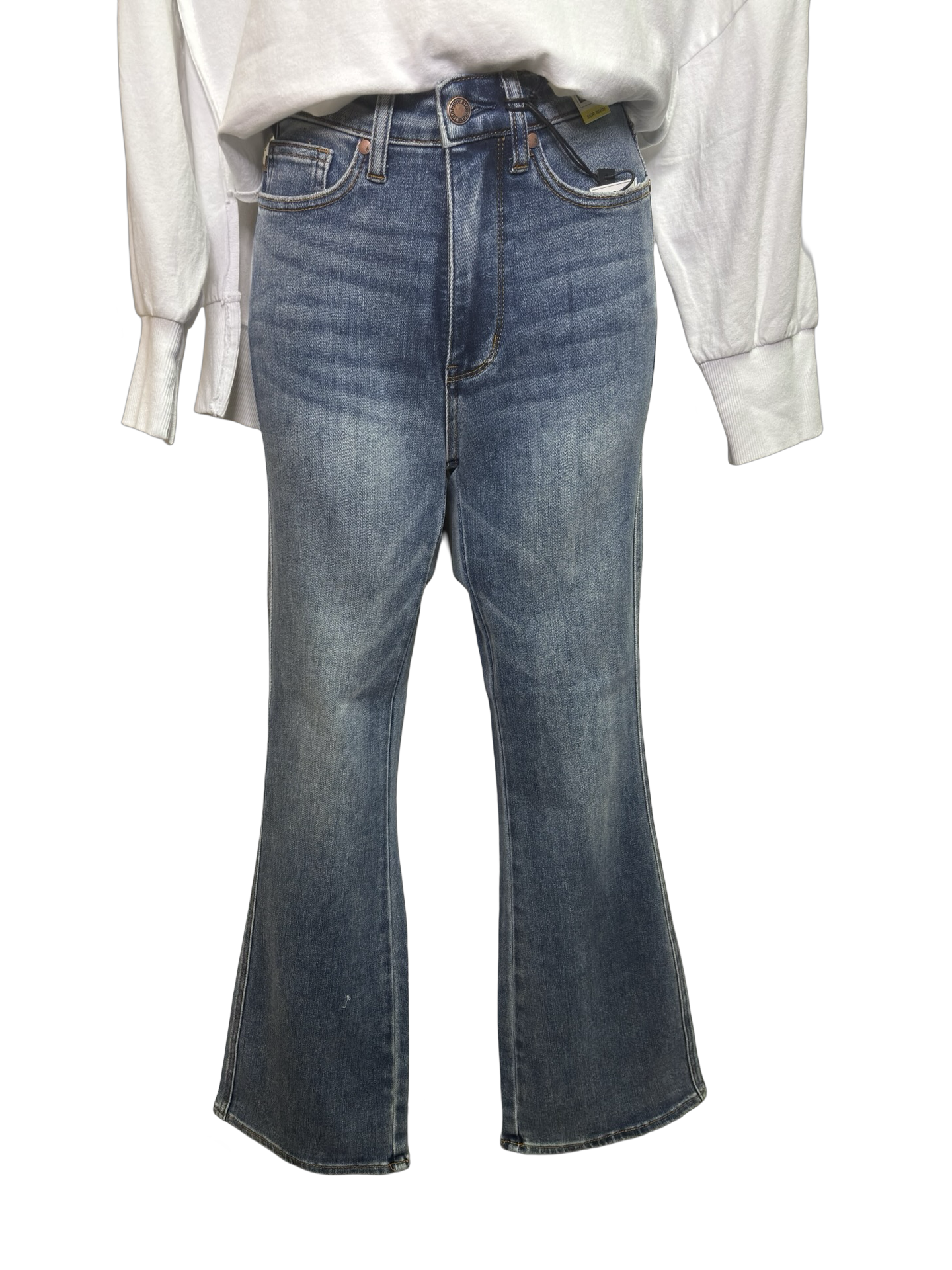 Judy Blue HW Tummy Control Back Pocket Embroidered Bootcut