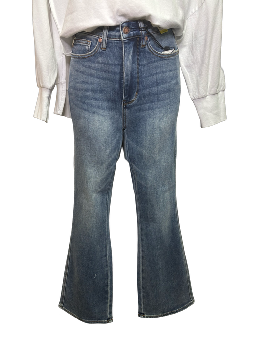 Judy Blue HW Tummy Control Back Pocket Embroidered Bootcut