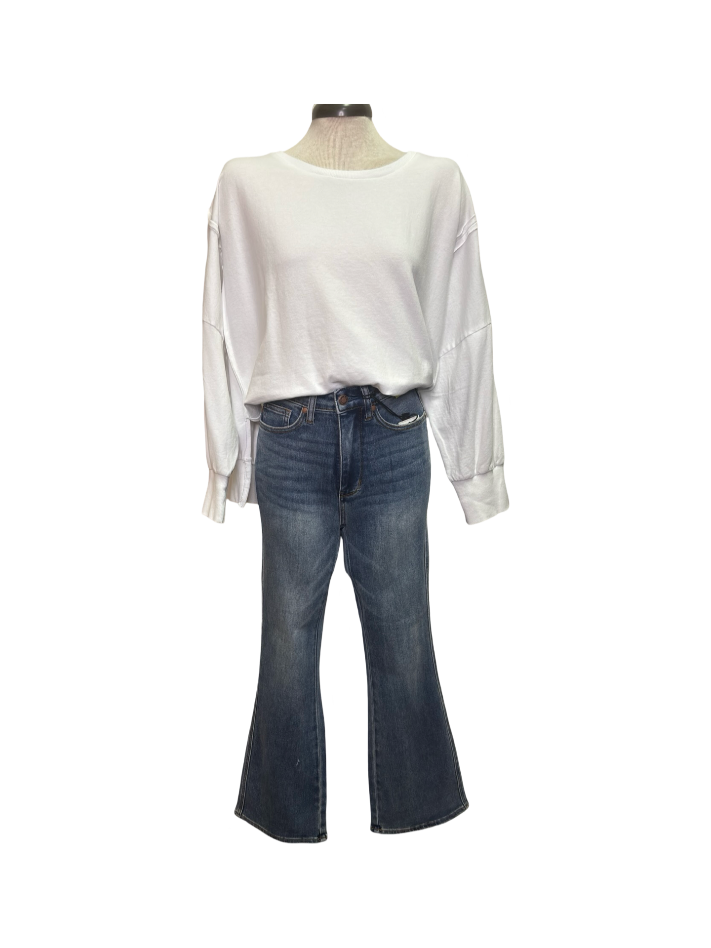 Judy Blue HW Tummy Control Back Pocket Embroidered Bootcut