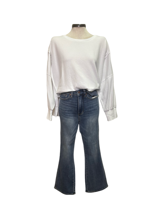 Judy Blue HW Tummy Control Back Pocket Embroidered Bootcut