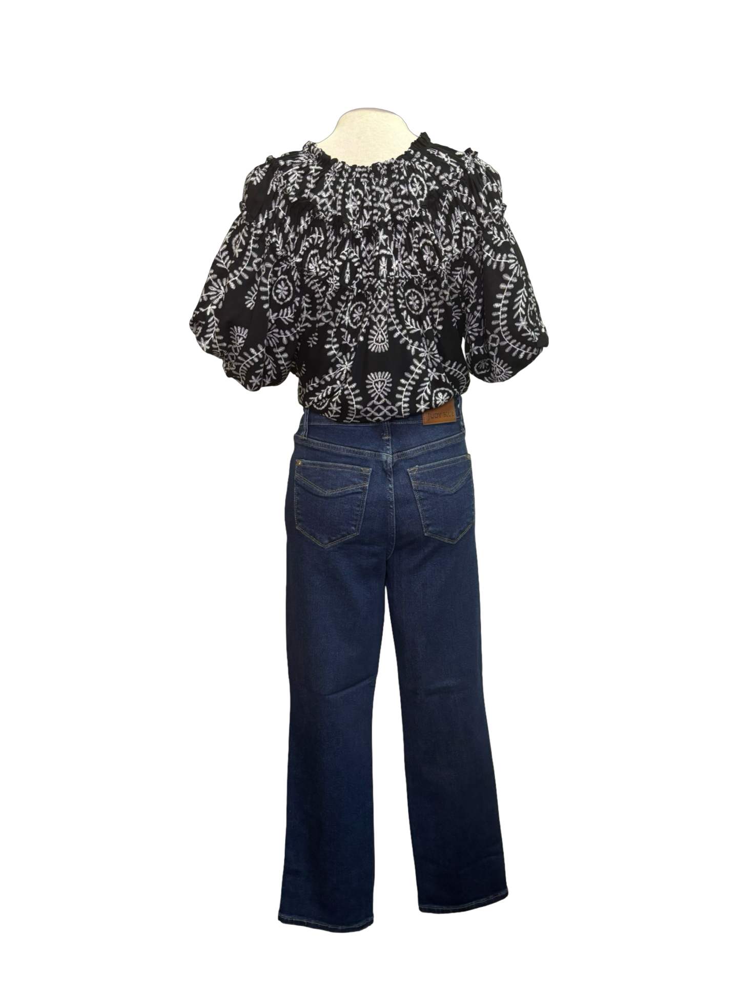 Judy Blue HW Tummy Control Classic Straight Jean