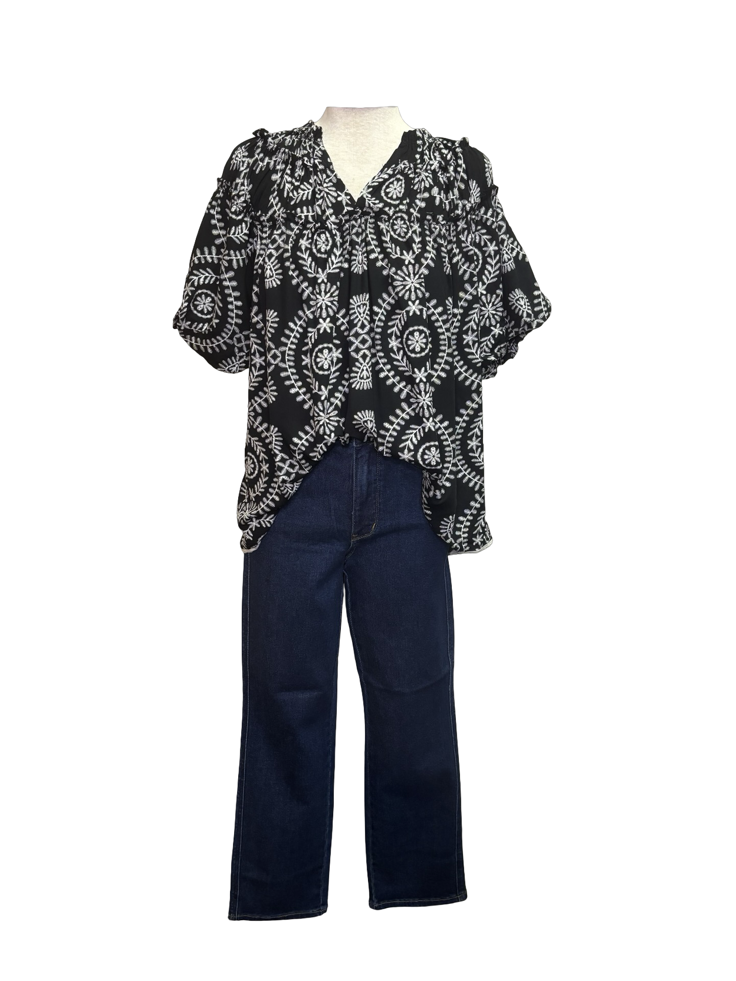 Judy Blue HW Tummy Control Classic Straight Jean