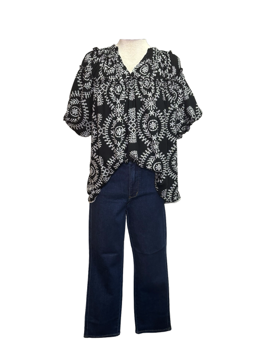 Judy Blue HW Tummy Control Classic Straight Jean