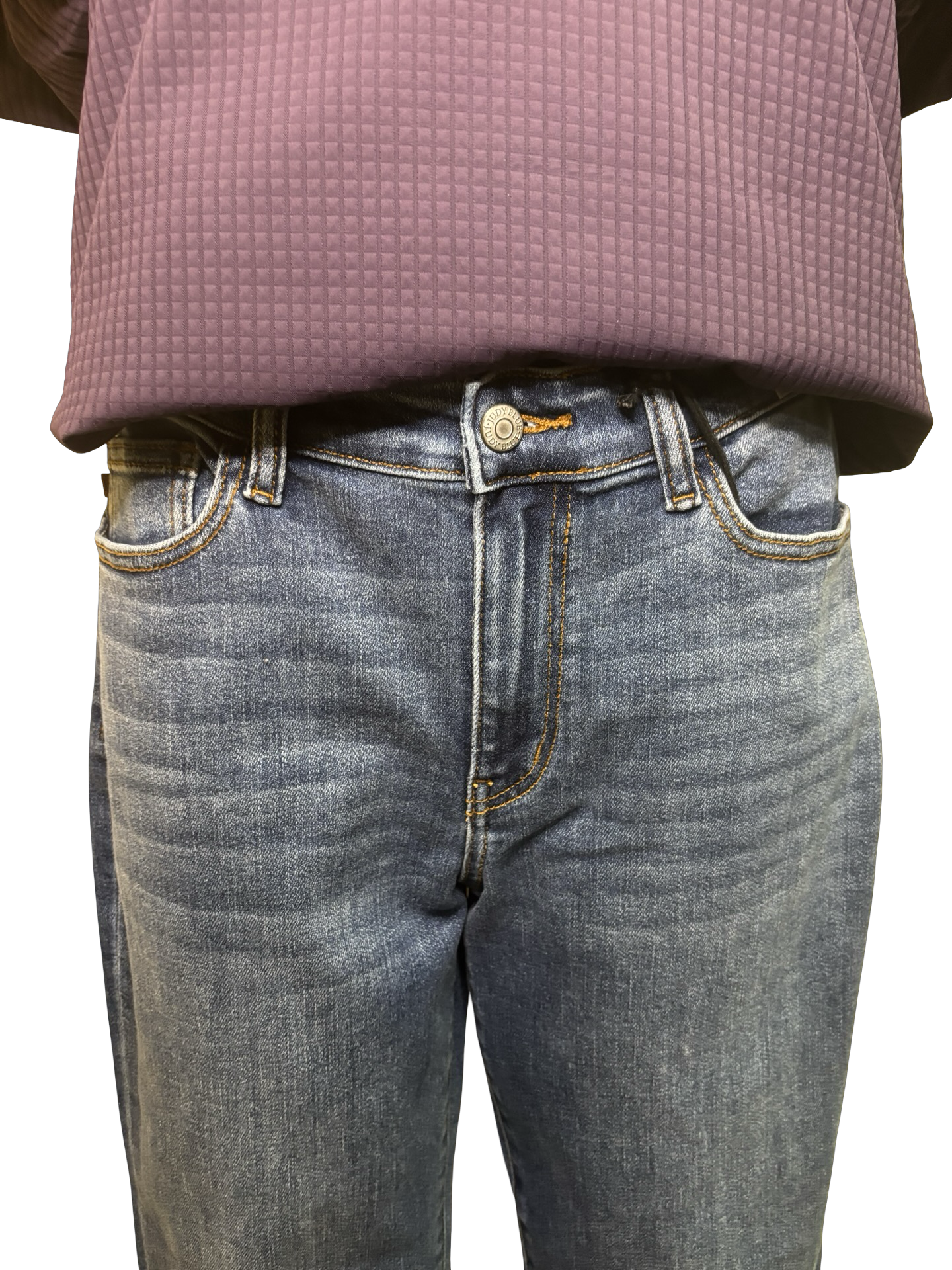 Judy Blue MR BF Classic Cuffed Jean