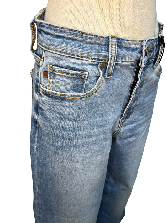 Judy Blue MR Claudia Ankle Wide MD Ease Blue Jean