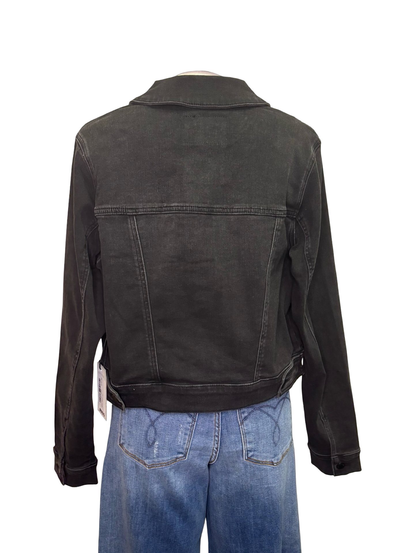 Judy Blue Mid Length Jacket Black