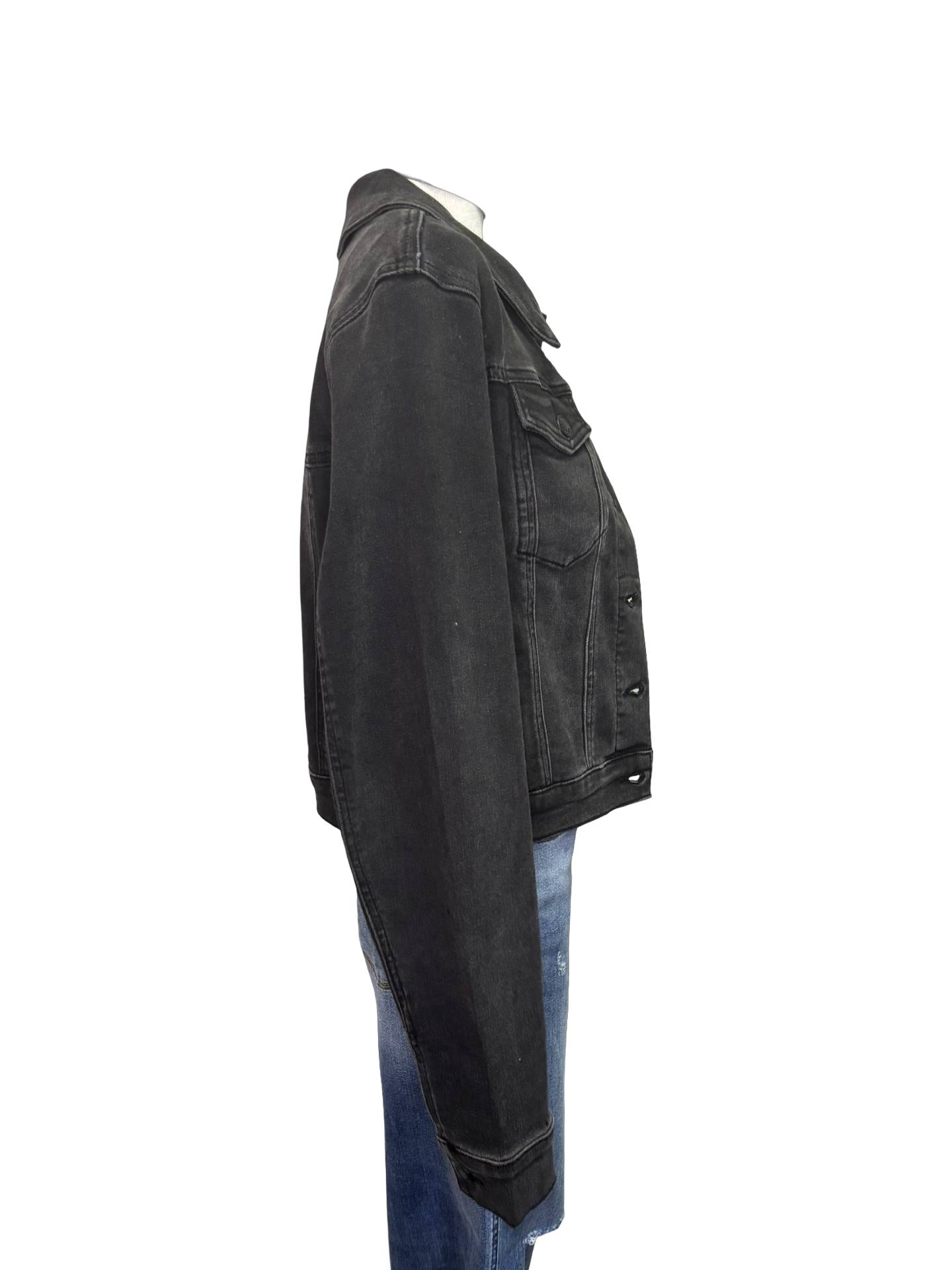 Judy Blue Mid Length Jacket Black