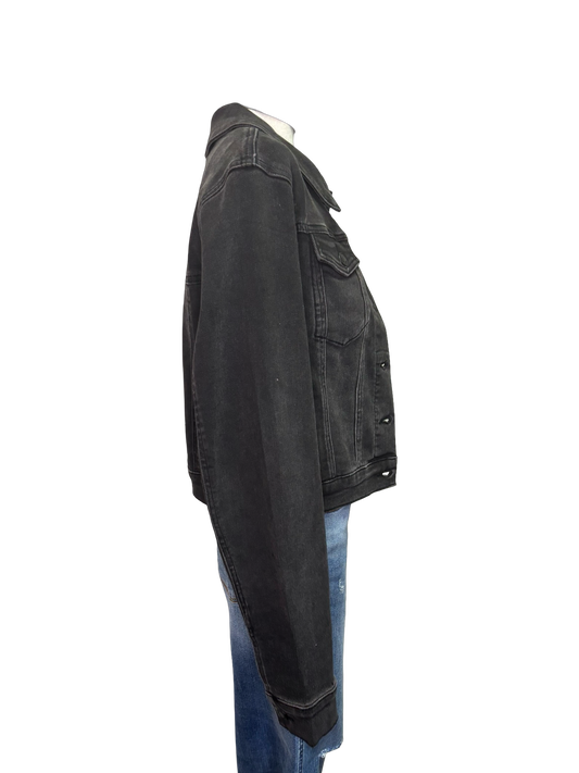 Judy Blue Mid Length Jacket Black