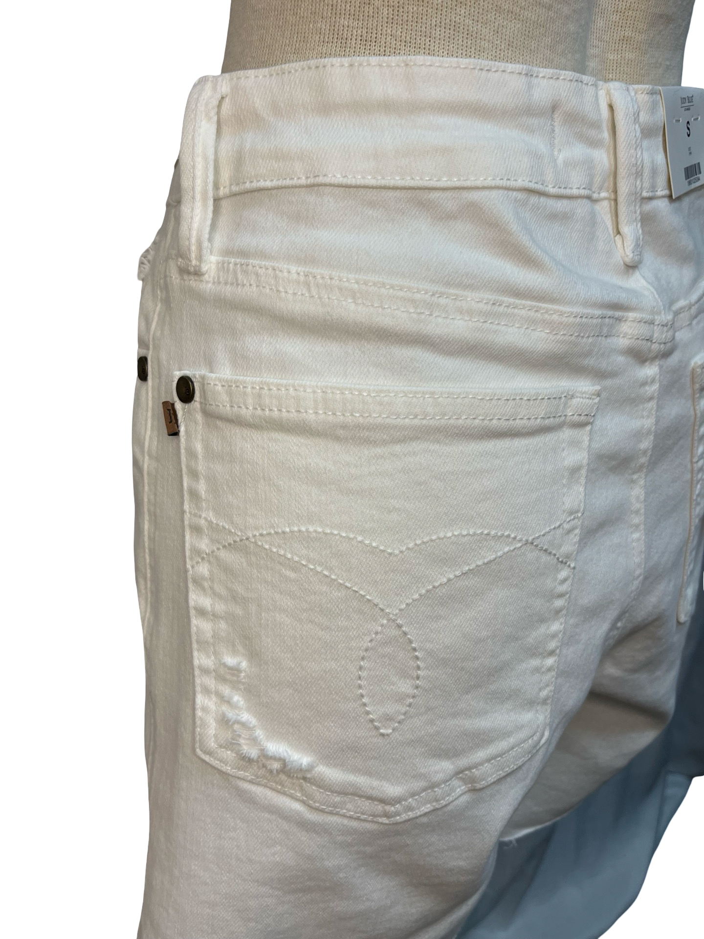 Judy Blue Rigid Magic Dad Short White